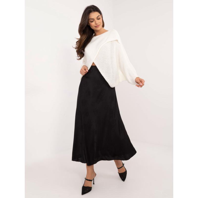 Ecru asymetrický oversize svetr OCH BELLA