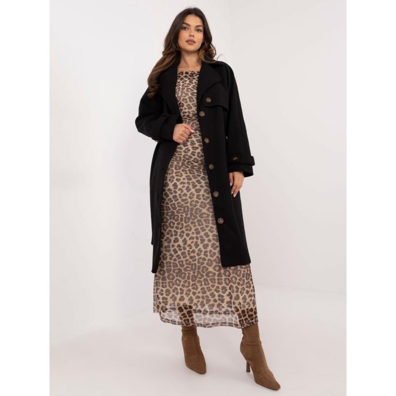 Fekete elegáns trencsekk OCH BELLA