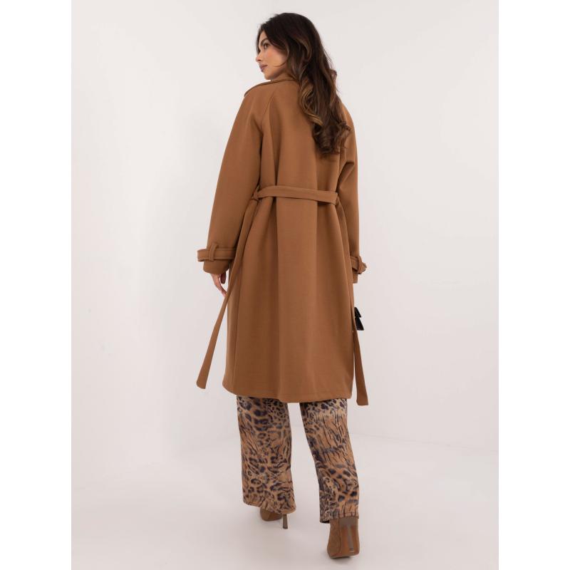 Teve színű övvel ellátott trencsén kabát OCH BELLA