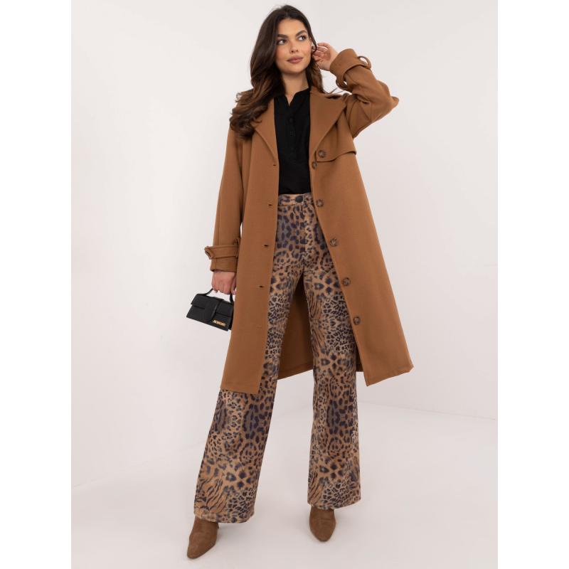 Teve színű övvel ellátott trencsén kabát OCH BELLA