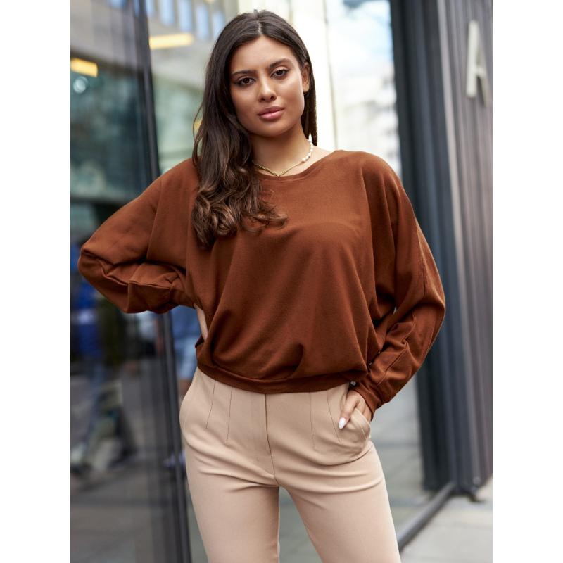 Női blúz LLR021 - barna