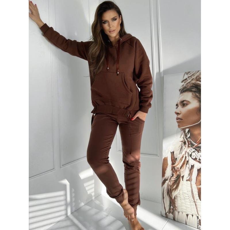 Dámská mikina TLR042 - hnědá