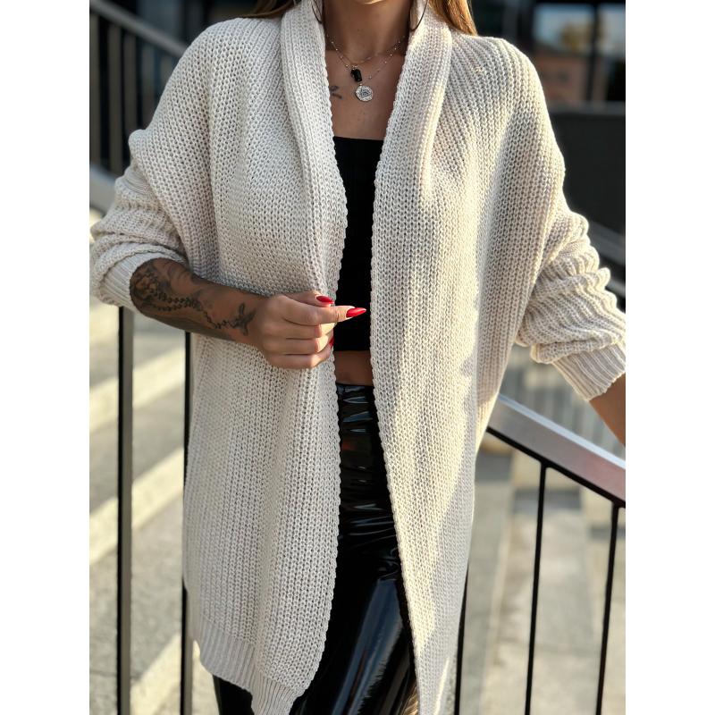 Dámský svetr ELR022 - béžový