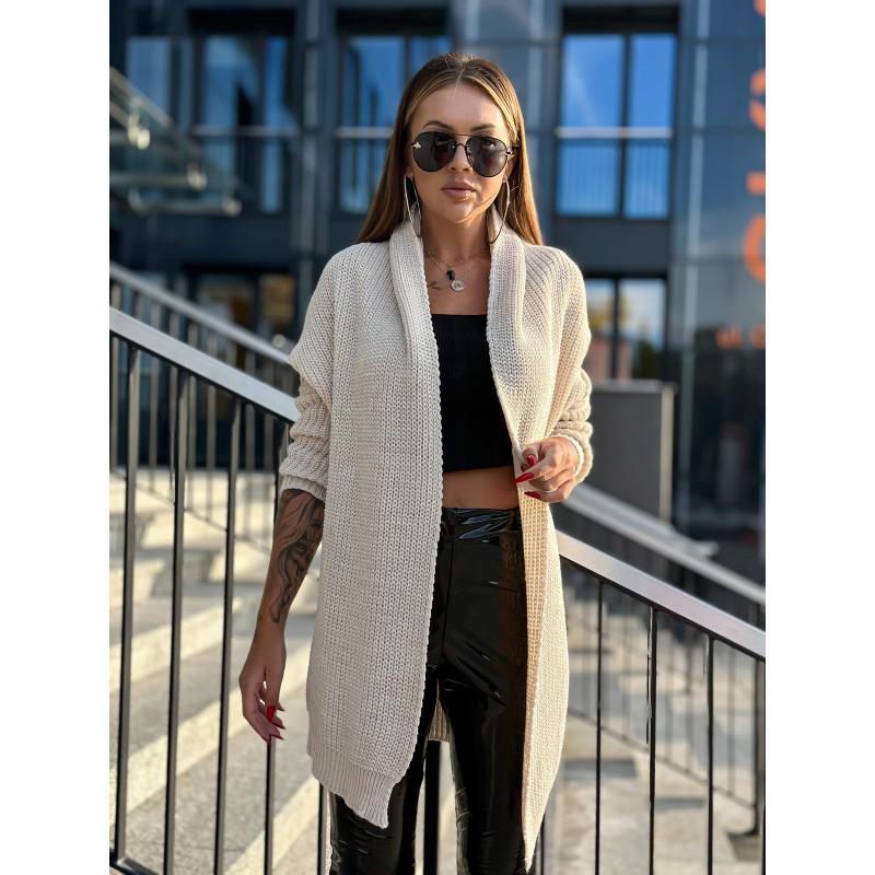 Dámský svetr ELR022 - béžový