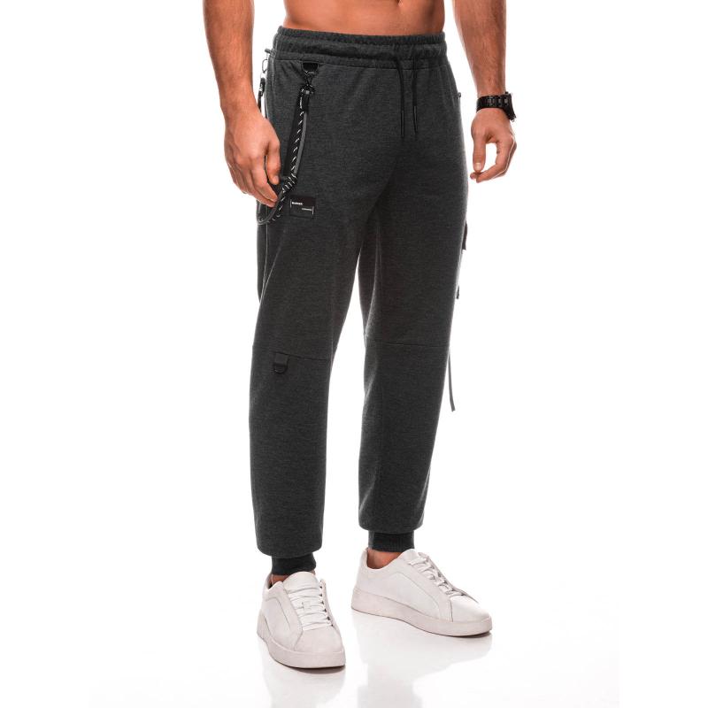 Pánské tepláky - tmavě šedé