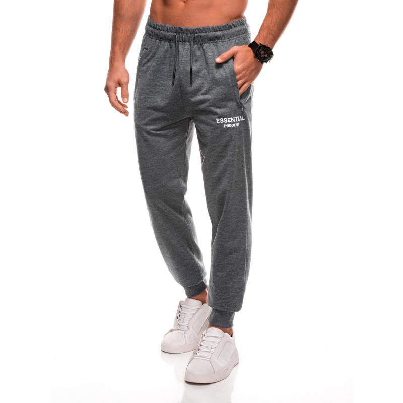 Pánské tepláky P1501 - šedé