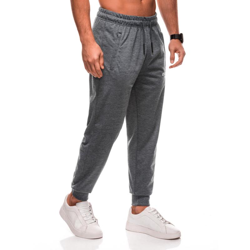 Pánské tepláky P1501 - šedé