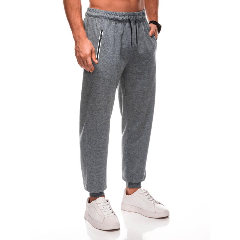 Pánské tepláky P1506 - šedé