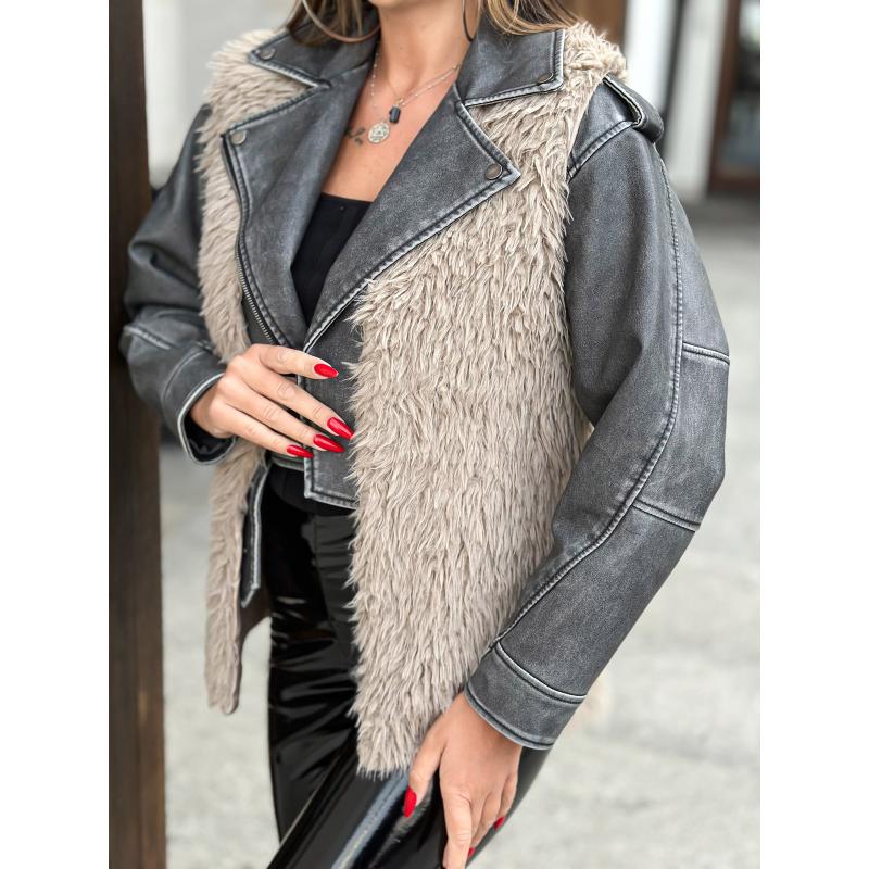 Dámská vesta VLR009 - béžová