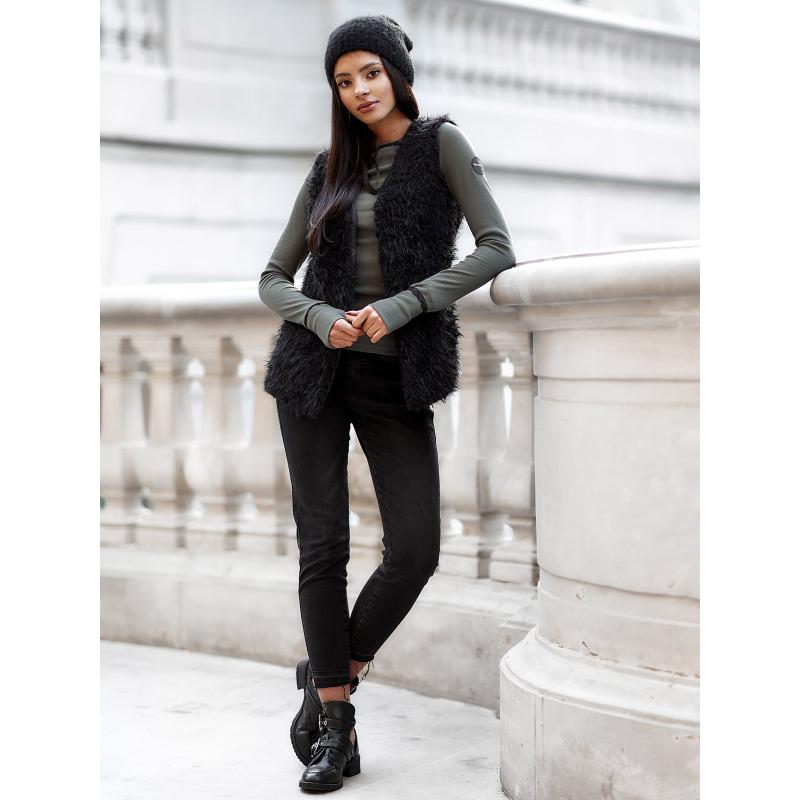 Dámská vesta VLR009 - černá