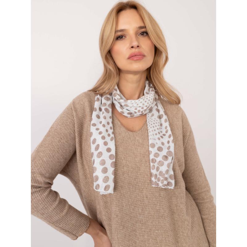 Velbloudí dámský svetr oversize s výstřihem do V