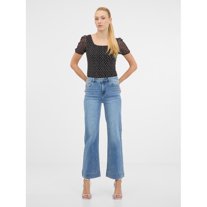 Čierna dámska blúzka