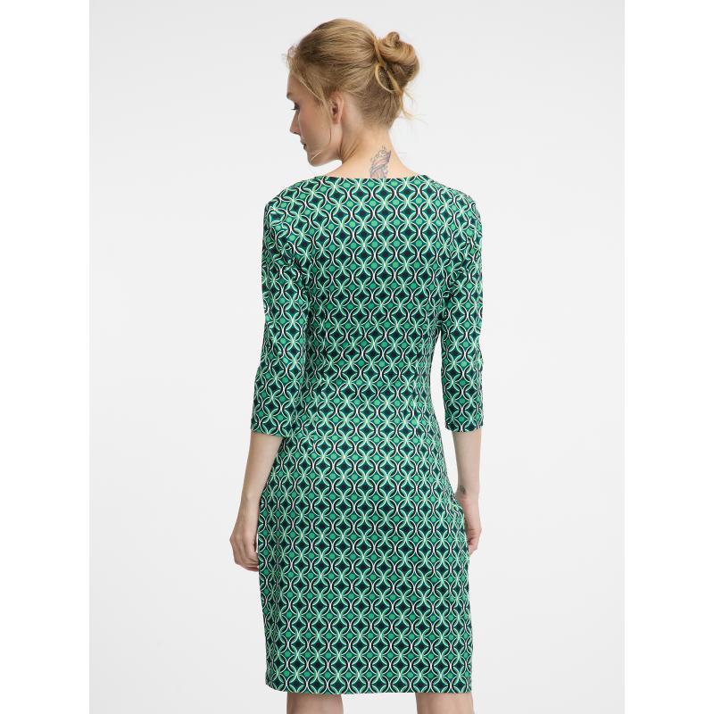 Zöld női térdig érő ruha
