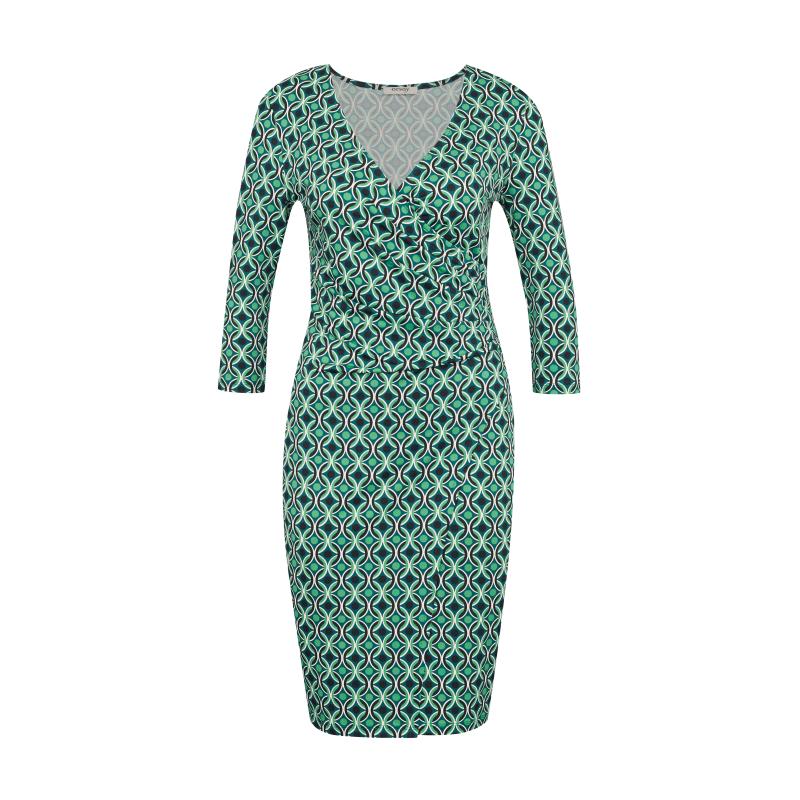 Zöld női térdig érő ruha