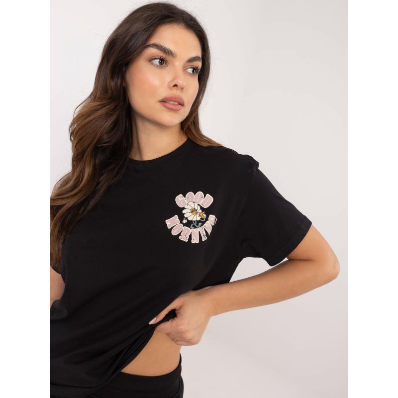 Khaki tričko s potiskem na zádech SUBLEVEL