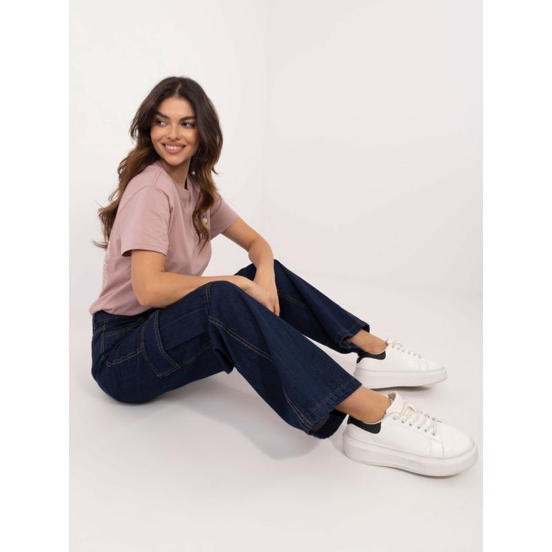 Tengerészkék női cargo farmer zsebekkel SUBLEVEL