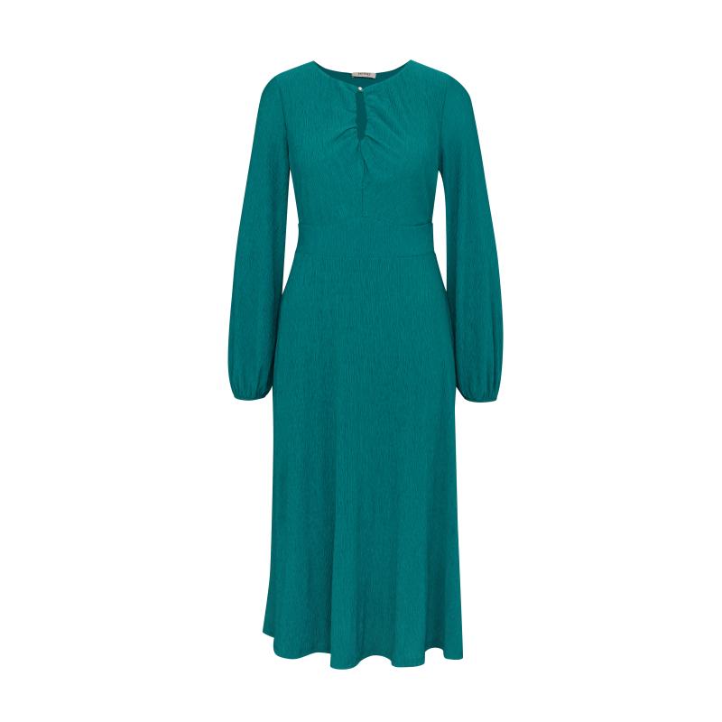 Zöld női midi ruha