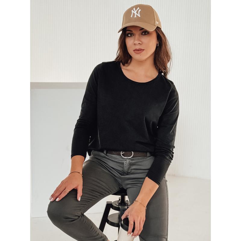 Blůza MINIMODA s přívěskem černá, jedna velikost