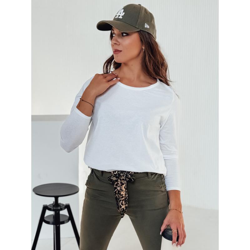 Blůza MINIMODA s přívěskem bílá jedna velikost