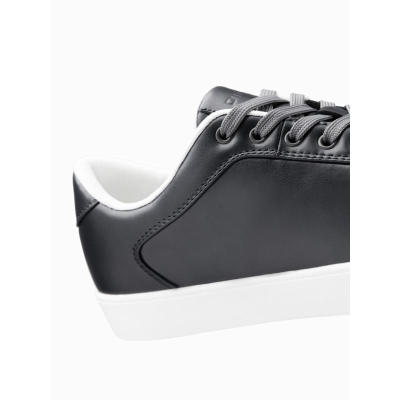 Klasszikus férfi tornacipő vastag talppal – grafit V4 OM-FOCS-0165