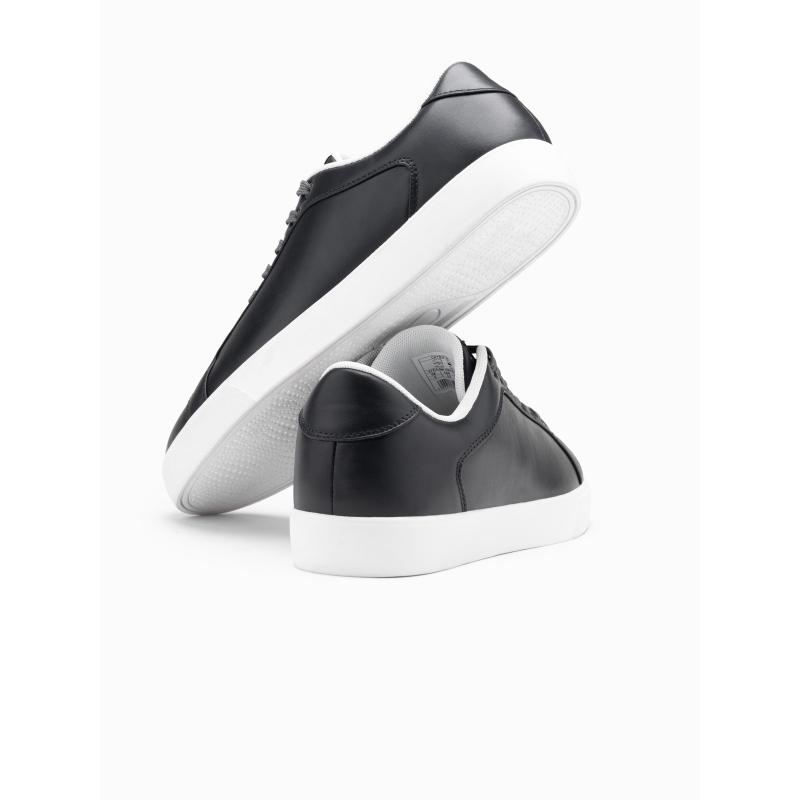 Klasszikus férfi tornacipő vastag talppal – grafit V4 OM-FOCS-0165