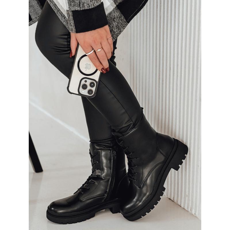 Dámské pytlovité kozačky STYLOBOSS černé