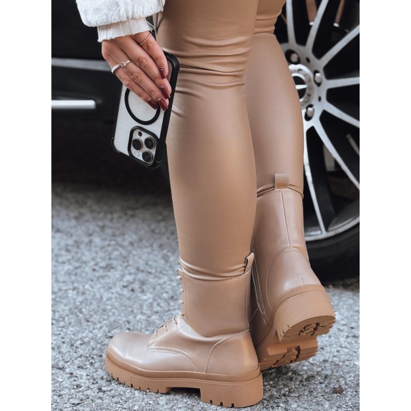 Dámské pytlovité boty STYLOBOSS krémové