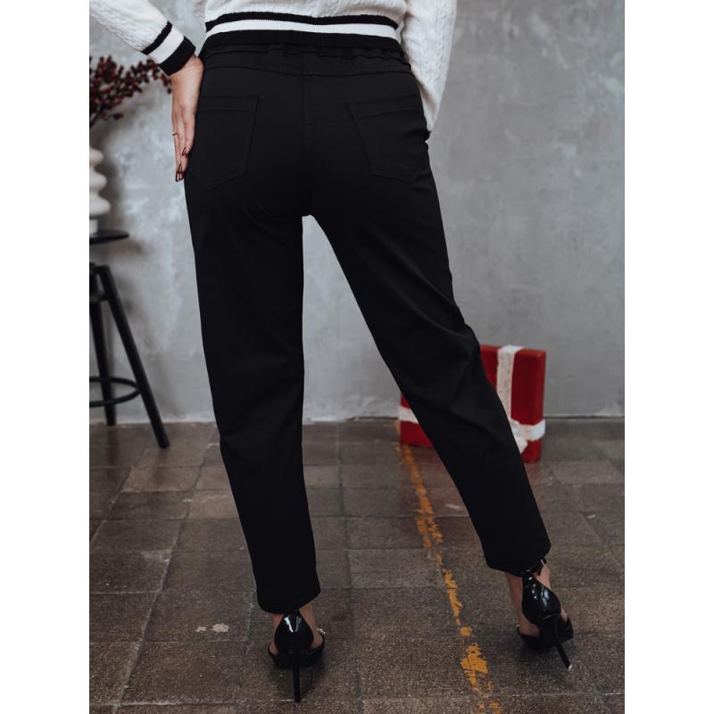 Dámské oversize kalhoty NADIFORMAL chinos černé