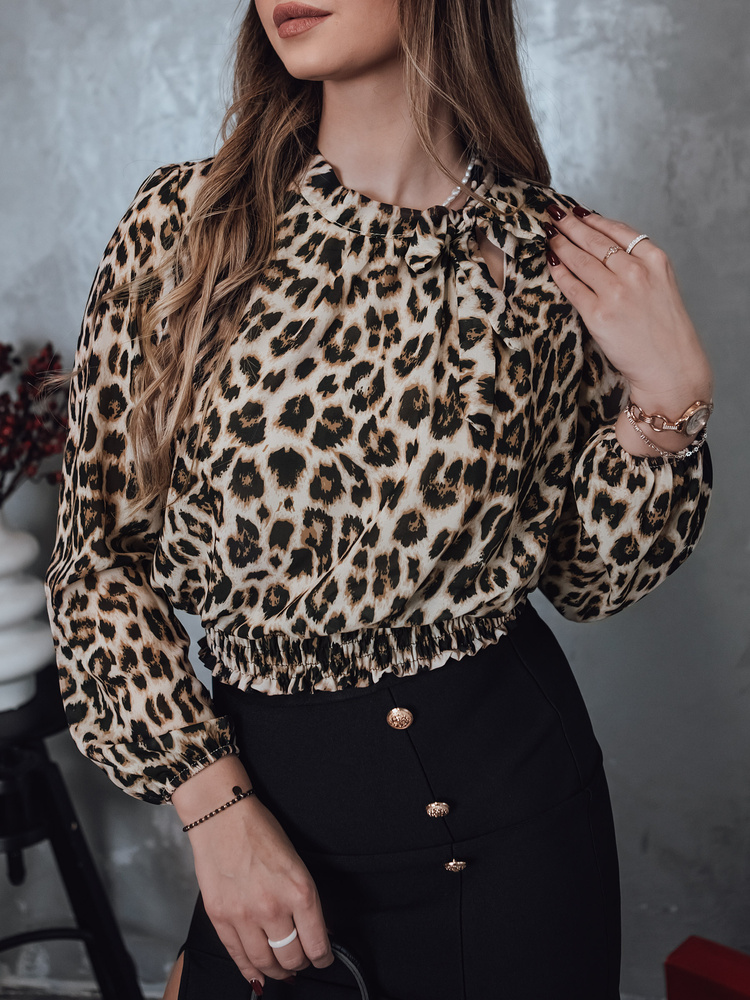 Dámská oversize halenka SAVANATOP v maskáčovém provedení