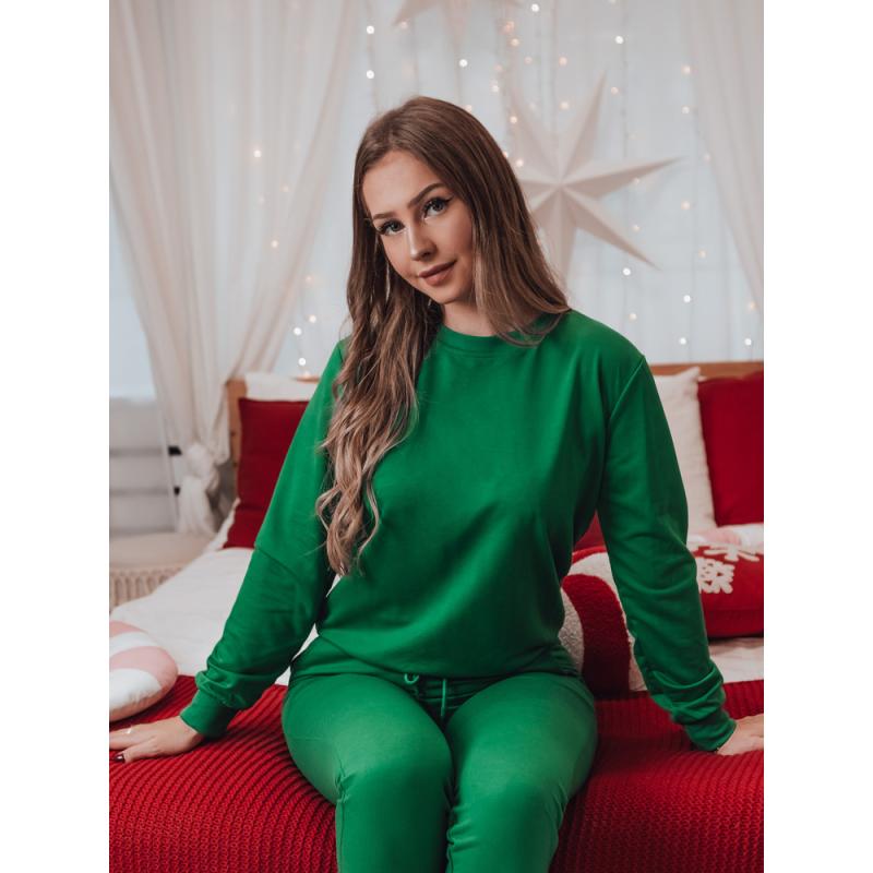 Dámská tepláková souprava MILIAN zelená