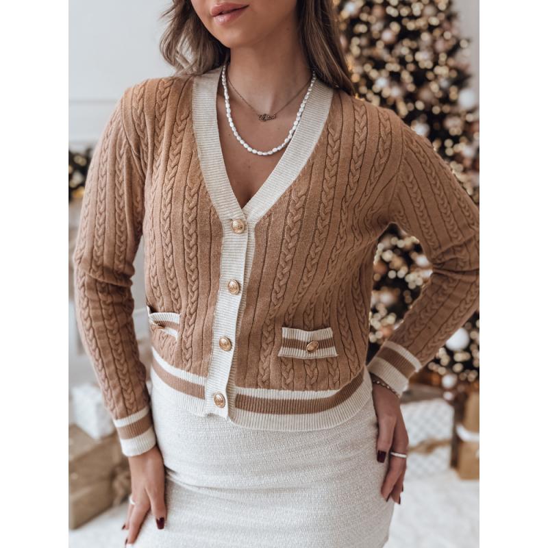 Dámský stahovací svetr Camellia FUZZY