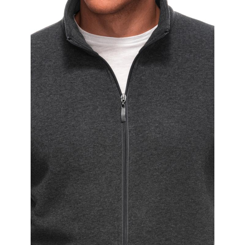 Pánská mikina B1702 - tmavě šedá