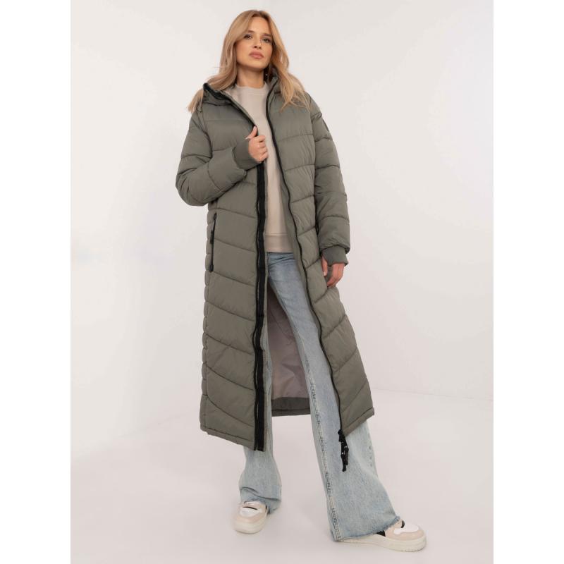 Khaki prešívaná zimná bunda SUBLEVEL