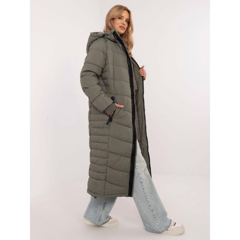 Khaki prešívaná zimná bunda SUBLEVEL