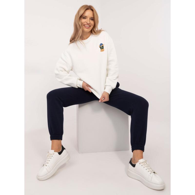 Námořnicky modré tepláky basic se zateplením