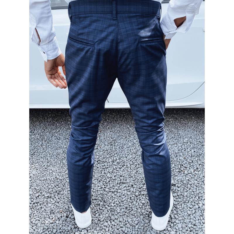 Pánské kalhoty chinos tmavě modré