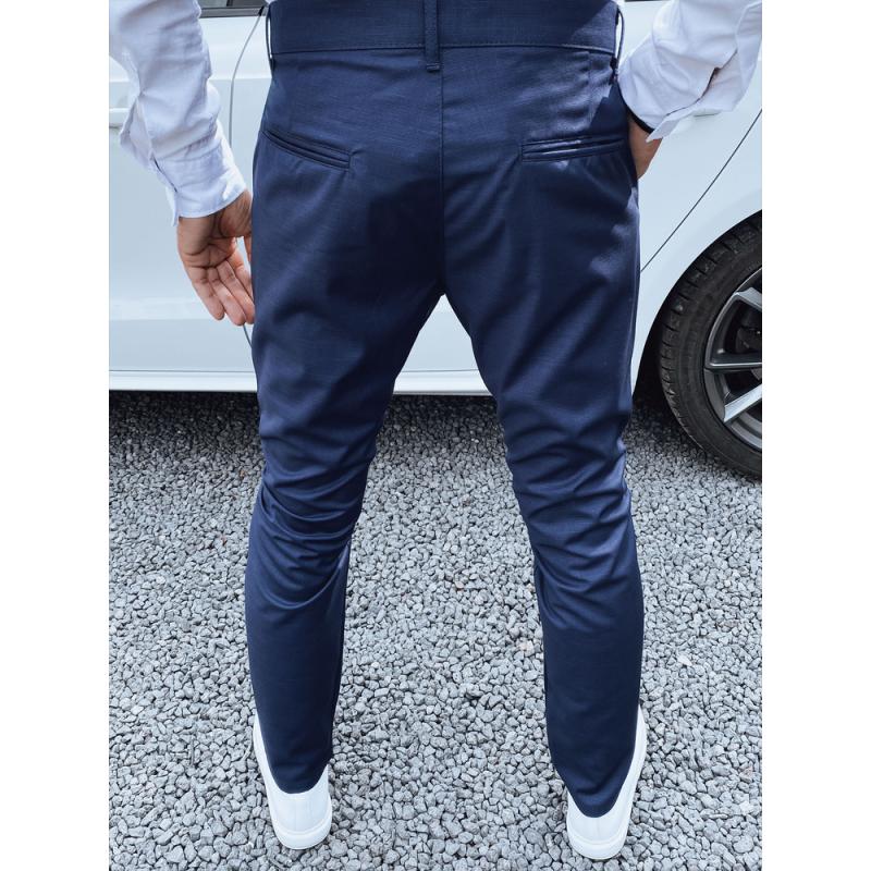 Pánské tmavě modré kalhoty