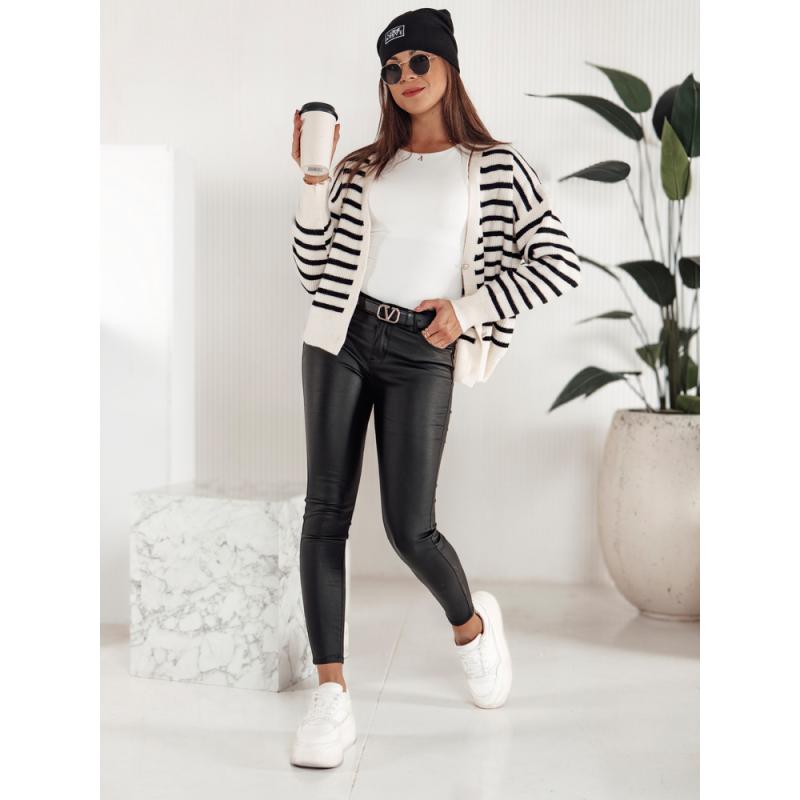 Dámské voskované kalhoty FEMINERO černé