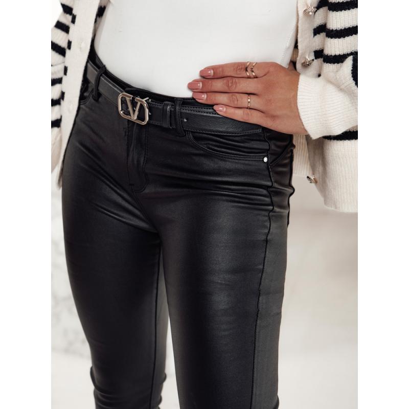 Dámské voskované kalhoty FEMINERO černé