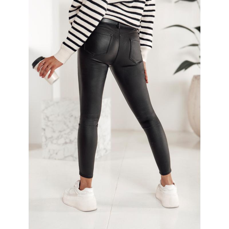 Dámské voskované kalhoty FEMINERO černé