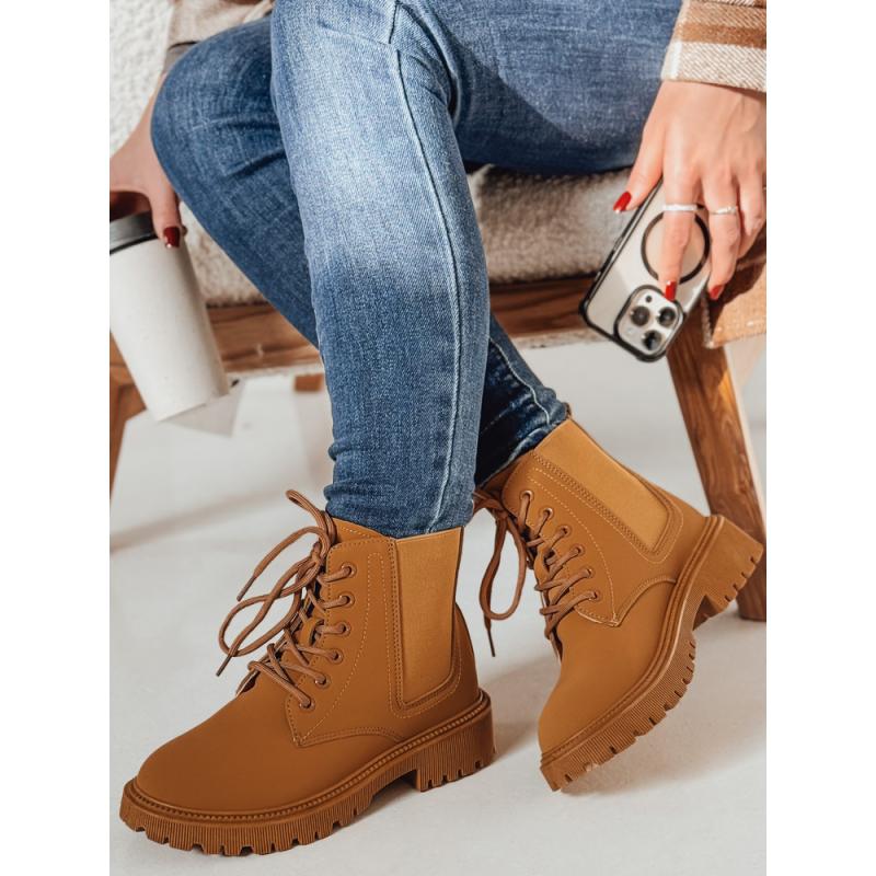 Dámské kozačky GRIPWAY camel