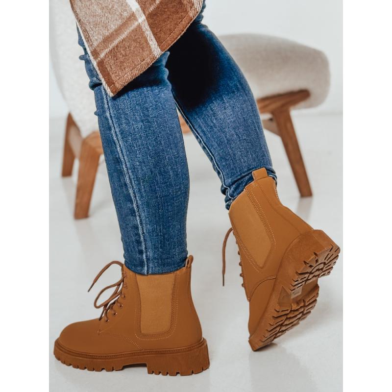 Dámské kozačky GRIPWAY camel