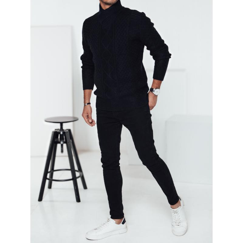 Pánský černý svetr