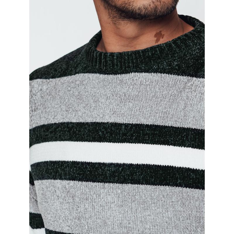 Pánsky pruhovaný sveter