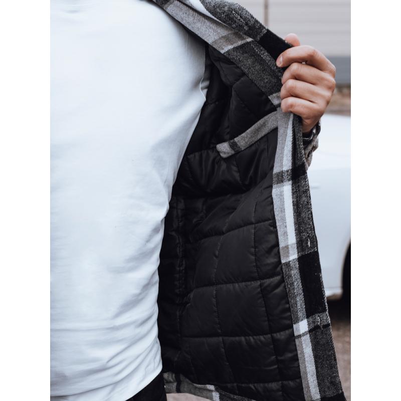 Pánská bunda s kapucí černá Dstreet