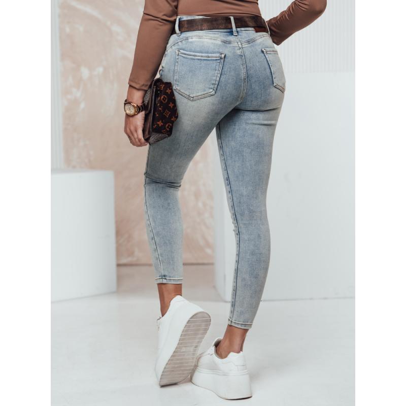 Női farmer nadrág CURVEON push up kék