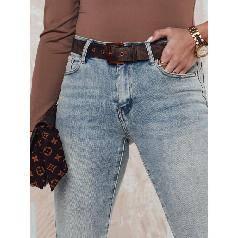 Női farmer nadrág CURVEON push up kék