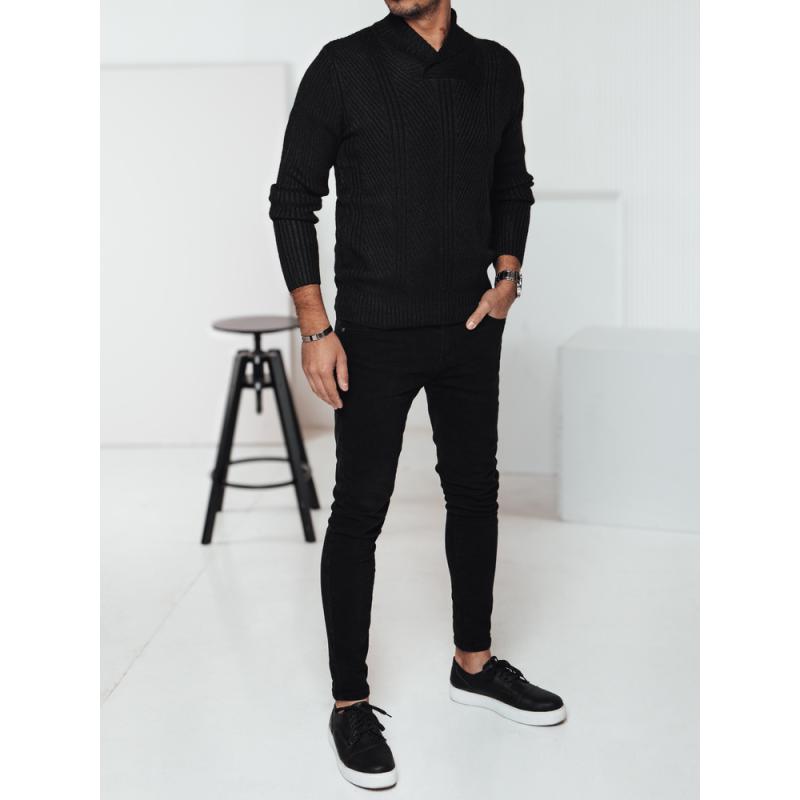 Pánský černý svetr