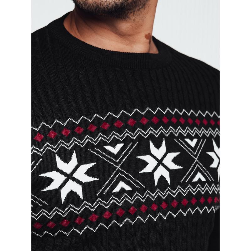 Pánsky čierny sveter