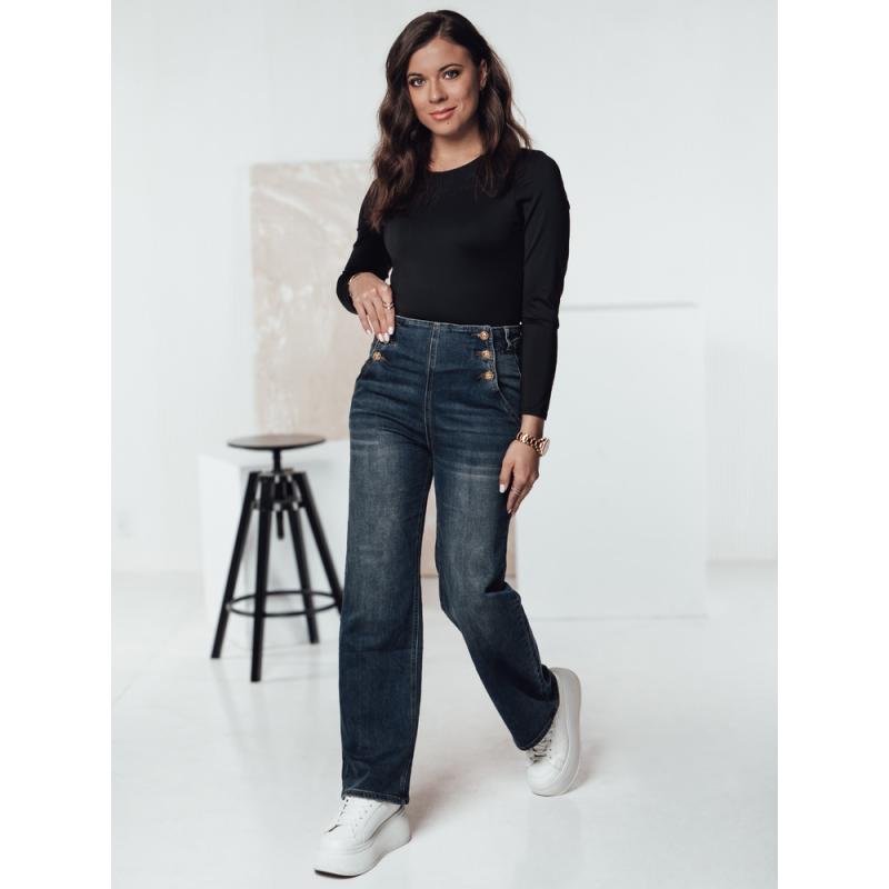 Dámské kalhoty VIVEZZI denim modré